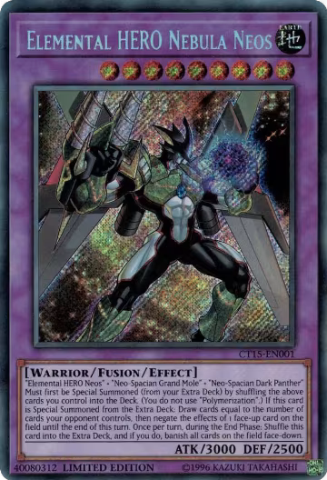 Elemental HERO Nebula Neos (CT15-EN001) — card price