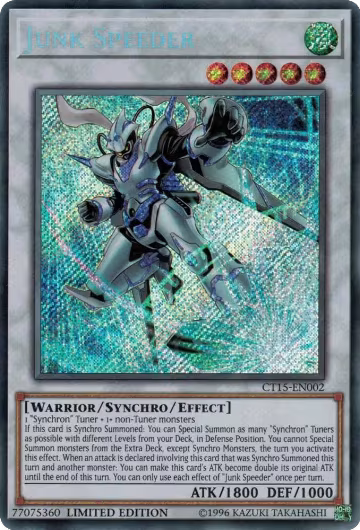 Junk Speeder (CT15-EN002) — card price