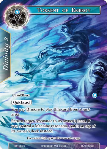 Torrent of Energy (Full Art) (NDR-059), New Dawn Rises — Force of Will card price