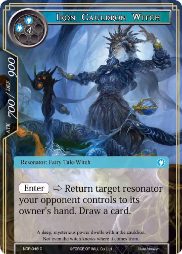 Iron Cauldron Witch (NDR-046), New Dawn Rises — Force of Will card price