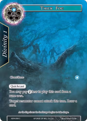Thick Fog (Full Art) (NDR-058), New Dawn Rises — Force of Will card price