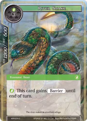 River Snake (NDR-074), New Dawn Rises — Force of Will card price