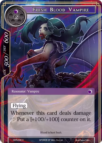 Fresh Blood Vampire (NDR-090), New Dawn Rises — Force of Will card price