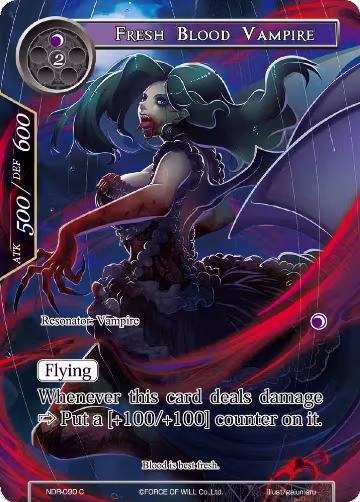 Fresh Blood Vampire (Full Art) (NDR-090), New Dawn Rises — Force of Will card price