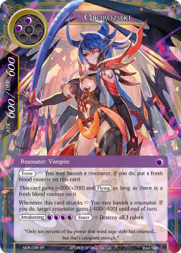 Oborozuki (NDR-096), New Dawn Rises — Force of Will card price