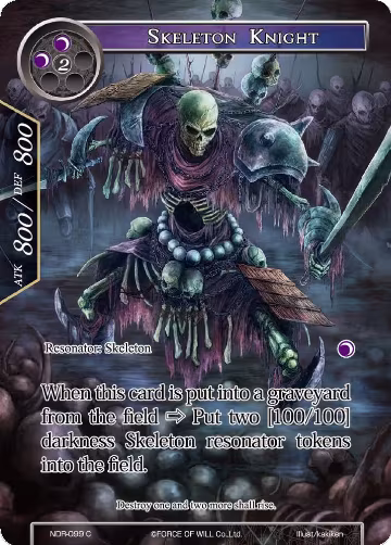 Skeleton Knight (Full Art) (NDR-099), New Dawn Rises — Force of Will card price