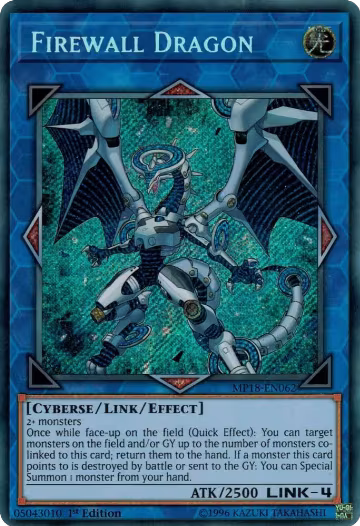 Firewall Dragon (MP18-EN062) — card price