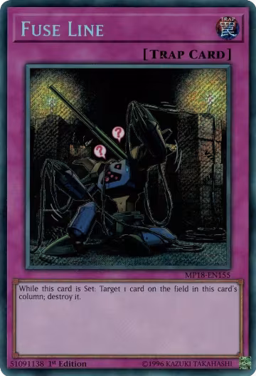 Fuse Line (MP18-EN155), 2018 Mega-Tins Mega Pack — Yu-Gi-Oh! card price