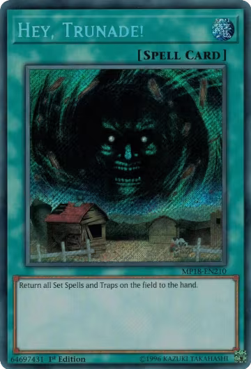 Hey, Trunade! (MP18-EN210), 2018 Mega-Tins Mega Pack — Yu-Gi-Oh! card price