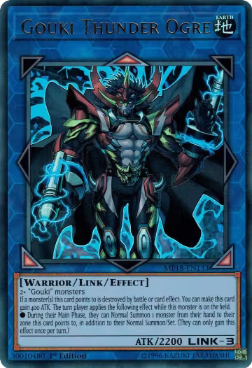 Gouki Thunder Ogre (MP18-EN133), 2018 Mega-Tins Mega Pack — Yu-Gi-Oh! card price