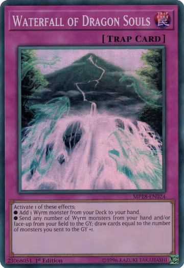 Waterfall of Dragon Souls (MP18-EN024), 2018 Mega-Tins Mega Pack — Yu-Gi-Oh! card price