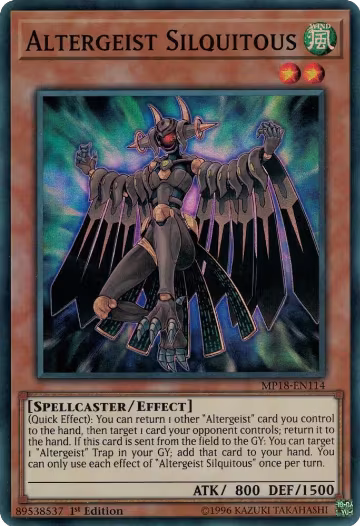 Altergeist Silquitous (MP18-EN114), 2018 Mega-Tins Mega Pack — Yu-Gi-Oh! card price
