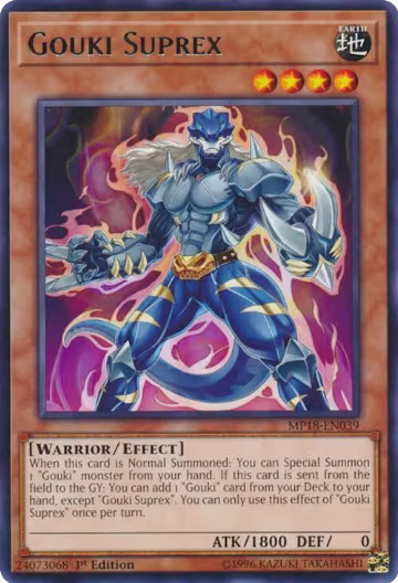 Gouki Suprex (MP18-EN039), 2018 Mega-Tins Mega Pack — Yu-Gi-Oh! card price
