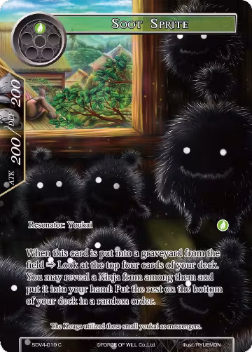 Soot Sprite (SDV4-019), Valhalla Cluster Starter Deck — Force of Will card price