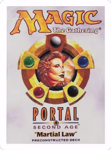 Portal Second Age Theme Deck - Martial Law, Portal Second Age — Magic sealed product price