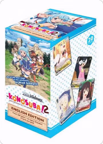 KonoSuba 2 Booster Box, KonoSuba 2 — Weiß Schwarz sealed product price