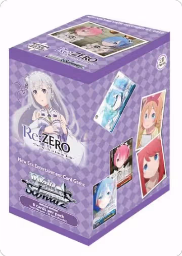 Re:ZERO Booster Box, ZERO — Weiß Schwarz sealed product price
