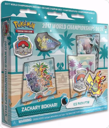2017 World Championship Deck: Zachary Bokhari (Ice Path FTW), World Championship Decks — Pokémon sealed product price