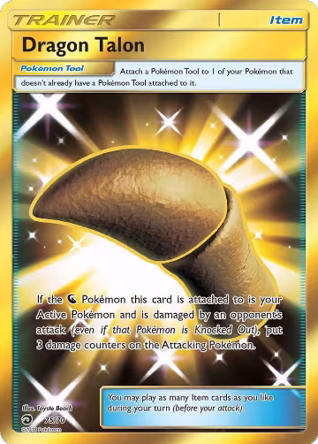 Dragon Talon (Secret) (75/70), Dragon Majesty — Pokémon card price
