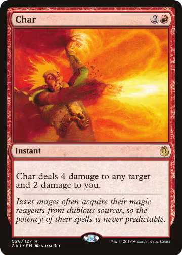 Char (28), Guilds of Ravnica: Guild Kits — Magic card price