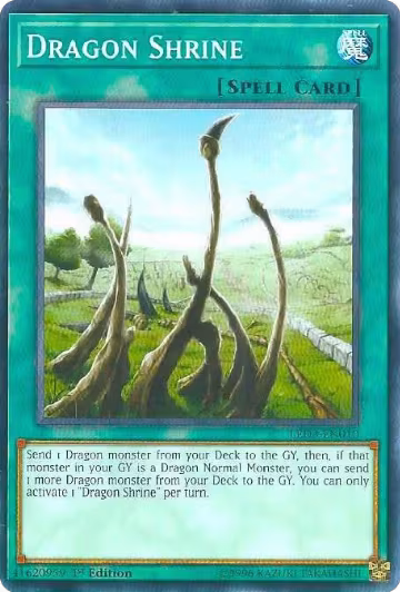 Dragon Shrine (LED3-EN010), Legendary Duelists: White Dragon Abyss — Yu-Gi-Oh! card price