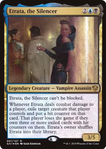 Etrata, the Silencer (1), Guilds of Ravnica: Guild Kits — Magic card price