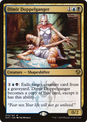 Dimir Doppelganger (12), Guilds of Ravnica: Guild Kits — Magic card price