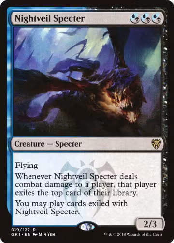 Nightveil Specter (19), Guilds of Ravnica: Guild Kits — Magic card price