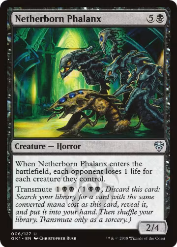 Netherborn Phalanx (6), Guilds of Ravnica: Guild Kits — Magic card price