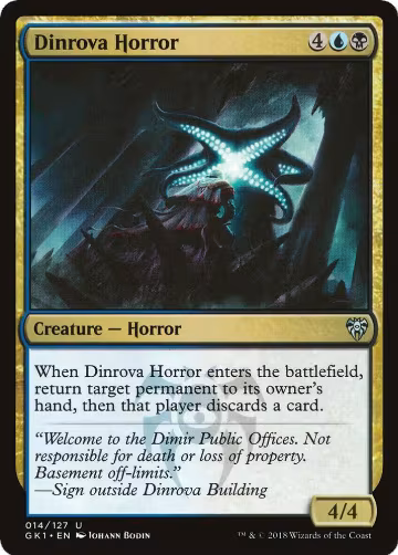 Dinrova Horror (14), Guilds of Ravnica: Guild Kits — Magic card price