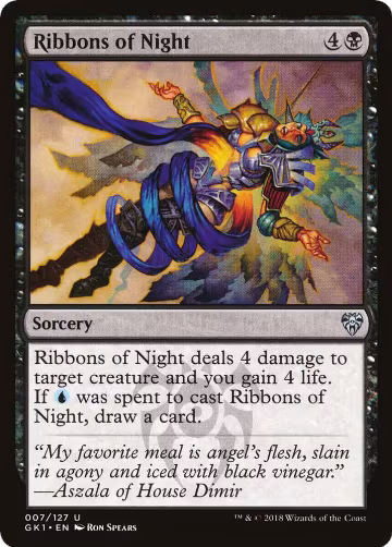 Ribbons of Night (7), Guilds of Ravnica: Guild Kits — Magic card price