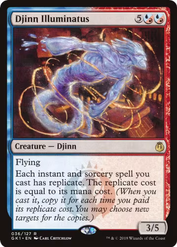 Djinn Illuminatus (36), Guilds of Ravnica: Guild Kits — Magic card price