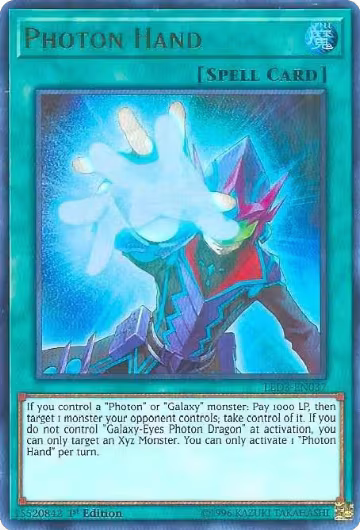 Photon Hand (LED3-EN037), Legendary Duelists: White Dragon Abyss — Yu-Gi-Oh! card price