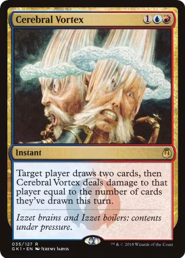 Cerebral Vortex (35), Guilds of Ravnica: Guild Kits — Magic card price
