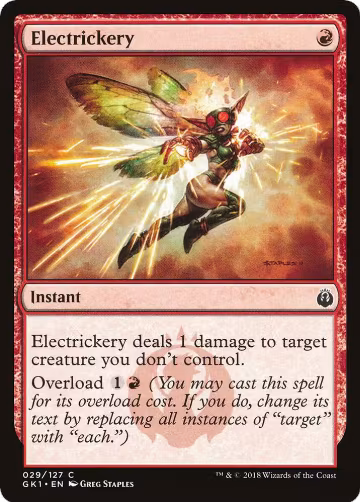 Electrickery (29), Guilds of Ravnica: Guild Kits — Magic card price