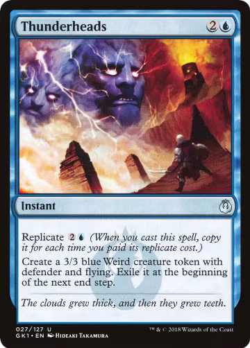 Thunderheads (27), Guilds of Ravnica: Guild Kits — Magic card price