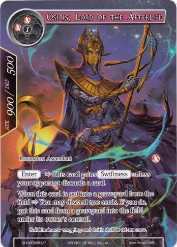 Osiris, Lord of the Afterlife (SOUVENIR027), Promo Cards — Force of Will card price