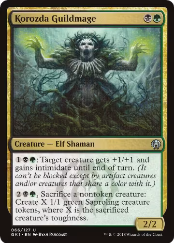 Korozda Guildmage (66), Guilds of Ravnica: Guild Kits — Magic card price