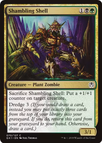 Shambling Shell (70), Guilds of Ravnica: Guild Kits — Magic card price