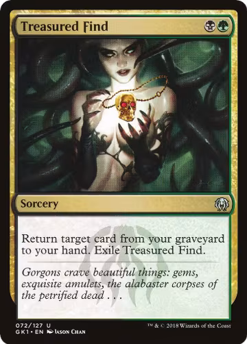 Treasured Find (72), Guilds of Ravnica: Guild Kits — Magic card price