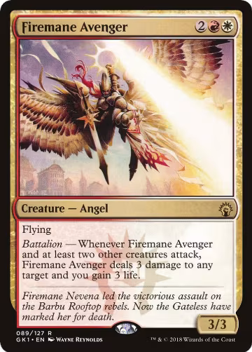 Firemane Avenger (89), Guilds of Ravnica: Guild Kits — Magic card price