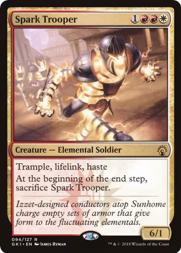 Spark Trooper (94), Guilds of Ravnica: Guild Kits — Magic card price