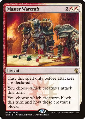 Master Warcraft (92), Guilds of Ravnica: Guild Kits — Magic card price
