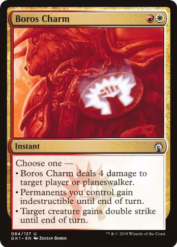 Boros Charm (84), Guilds of Ravnica: Guild Kits — Magic card price