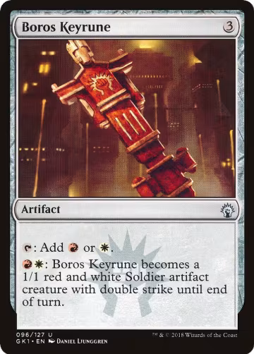Boros Keyrune (96), Guilds of Ravnica: Guild Kits — Magic card price