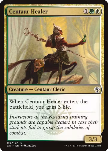 Centaur Healer (110), Guilds of Ravnica: Guild Kits — Magic card price