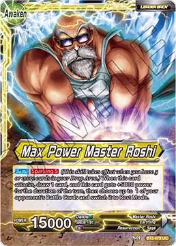 Master Roshi // Max Power Master Roshi (BT5-079), Miraculous Revival — DB Super card price