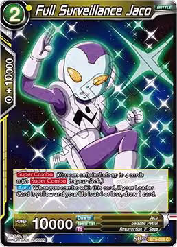 Full Surveillance Jaco (BT5-088), Miraculous Revival — DB Super card price
