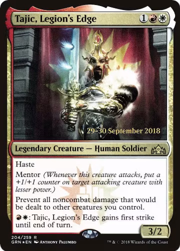 Tajic, Legion's Edge (204), Prerelease Cards — Magic card price