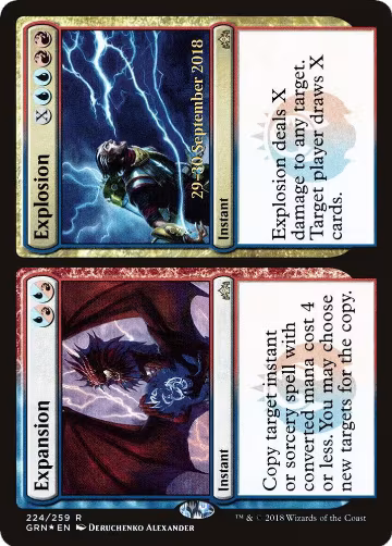 Expansion // Explosion (224), Prerelease Cards — Magic card price
